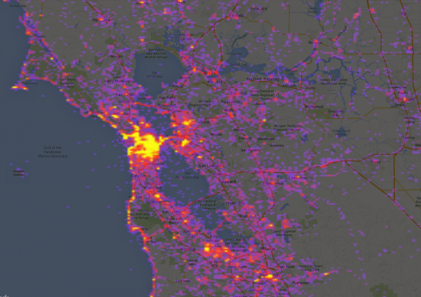 Sightsmap Bay Area