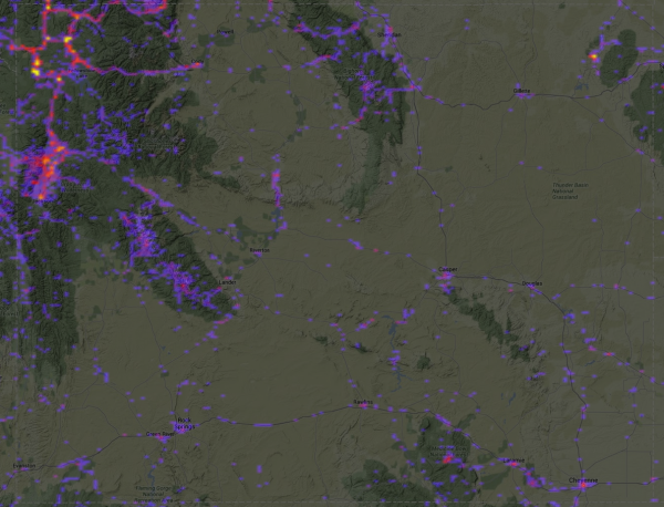 Sightsmap Wyoming